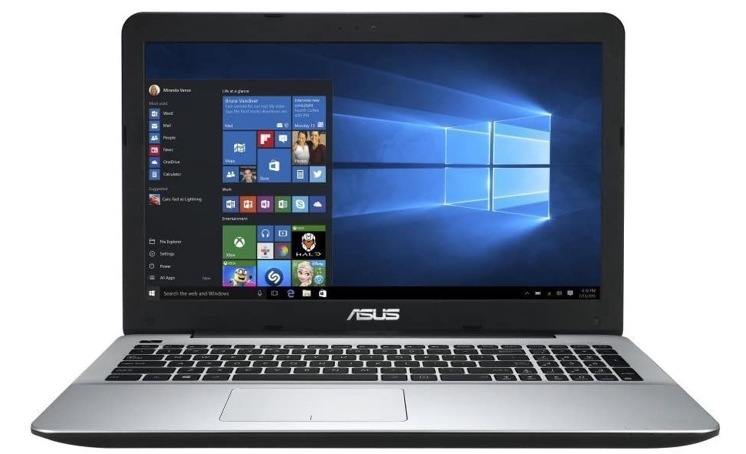 Asus X555LAB Intel Core i7 5th Gen 8GB 1000GB HDD Windows 10 Home