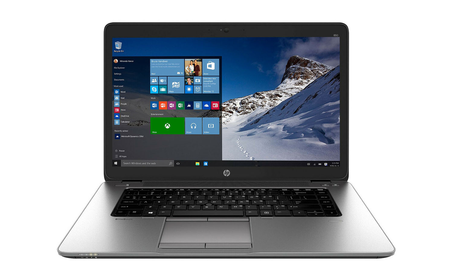 HP EliteBook 850 G2 Intel Core i5 5th Gen 16GB RAM 256GB SSD Windows 10 Pro