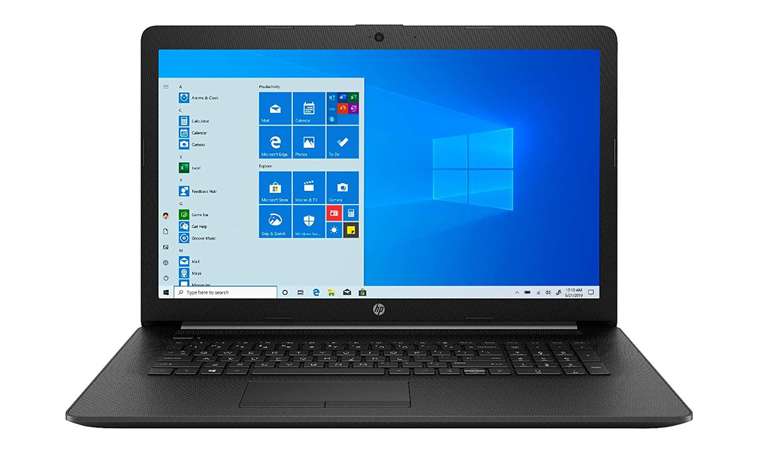 HP Laptop 17 By3613dx Intel Core i5 10th Gen 16GB RAM 500GB SSD Windows 10 Pro