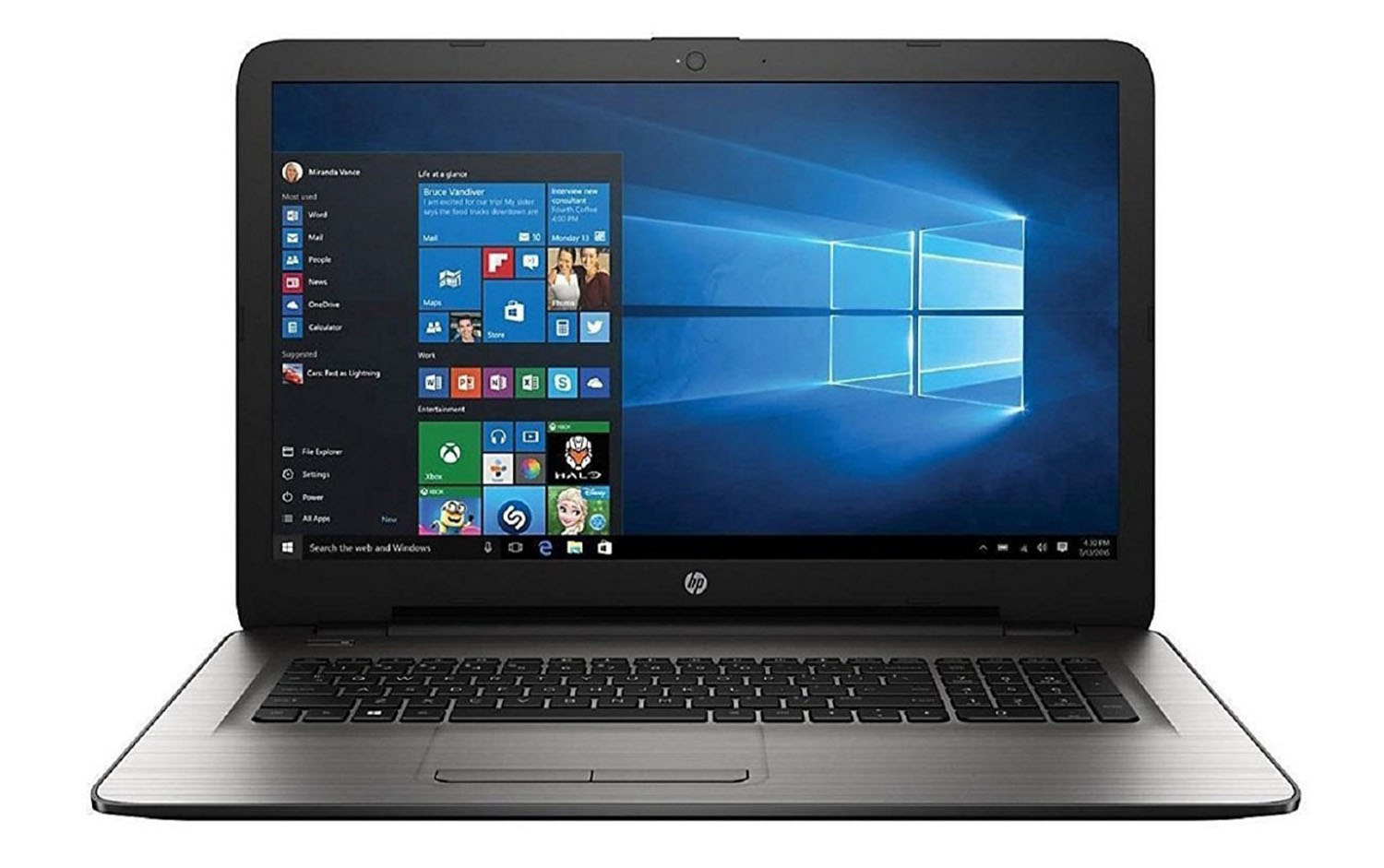 HP Notebook 15 ay126nr Intel Core i7 7th Gen 8GB RAM 1TB HDD Windows 10 Pro