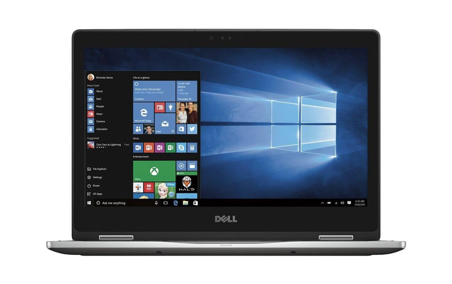 Dell Inspiron 7375 AMD Ryzen 5 16GB RAM 1TB SSD Microsoft Windows 10 Home AMD Radeon Vega 8 Touchscreen