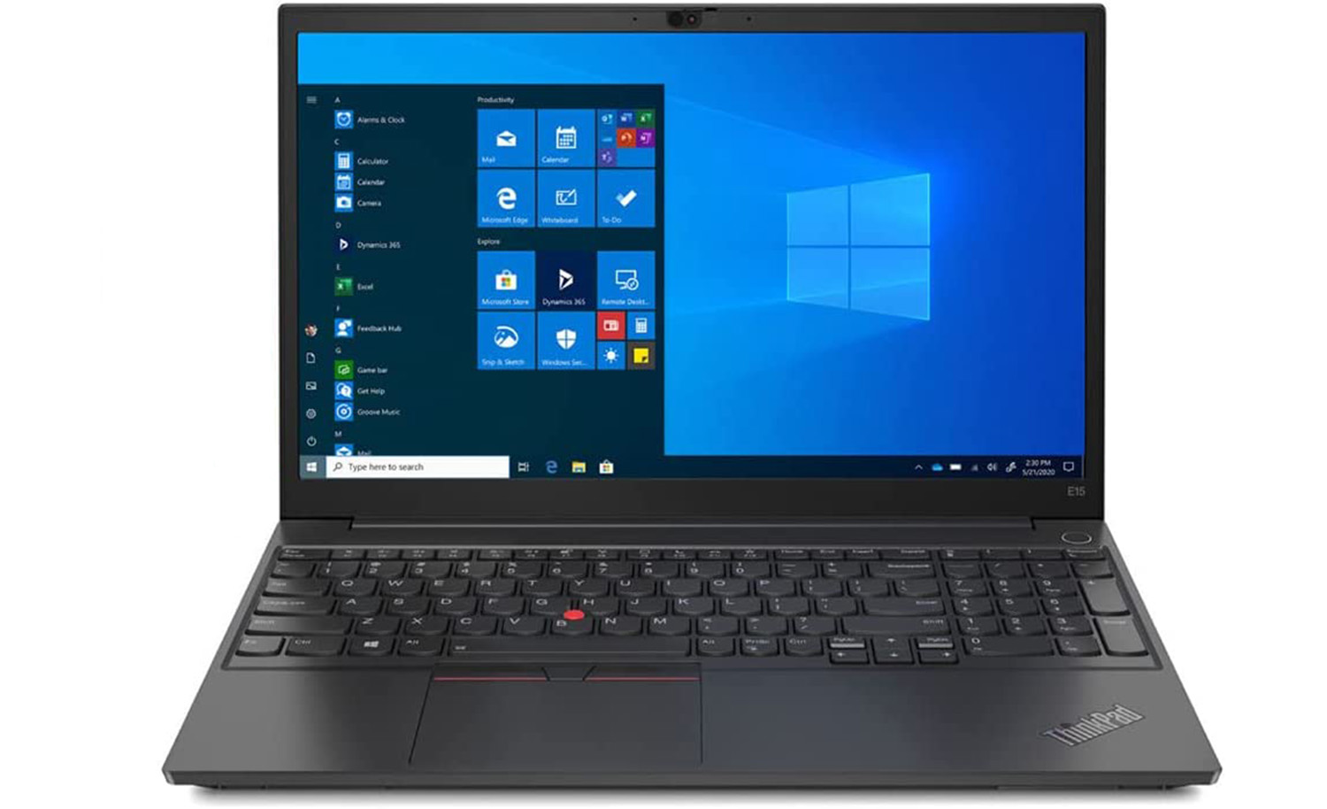 Lenovo ThinkPad E15-20RD005HUS Intel Core i5-10th Gen 8GB RAM 256GB SSD Microsoft Windows 11 Pro