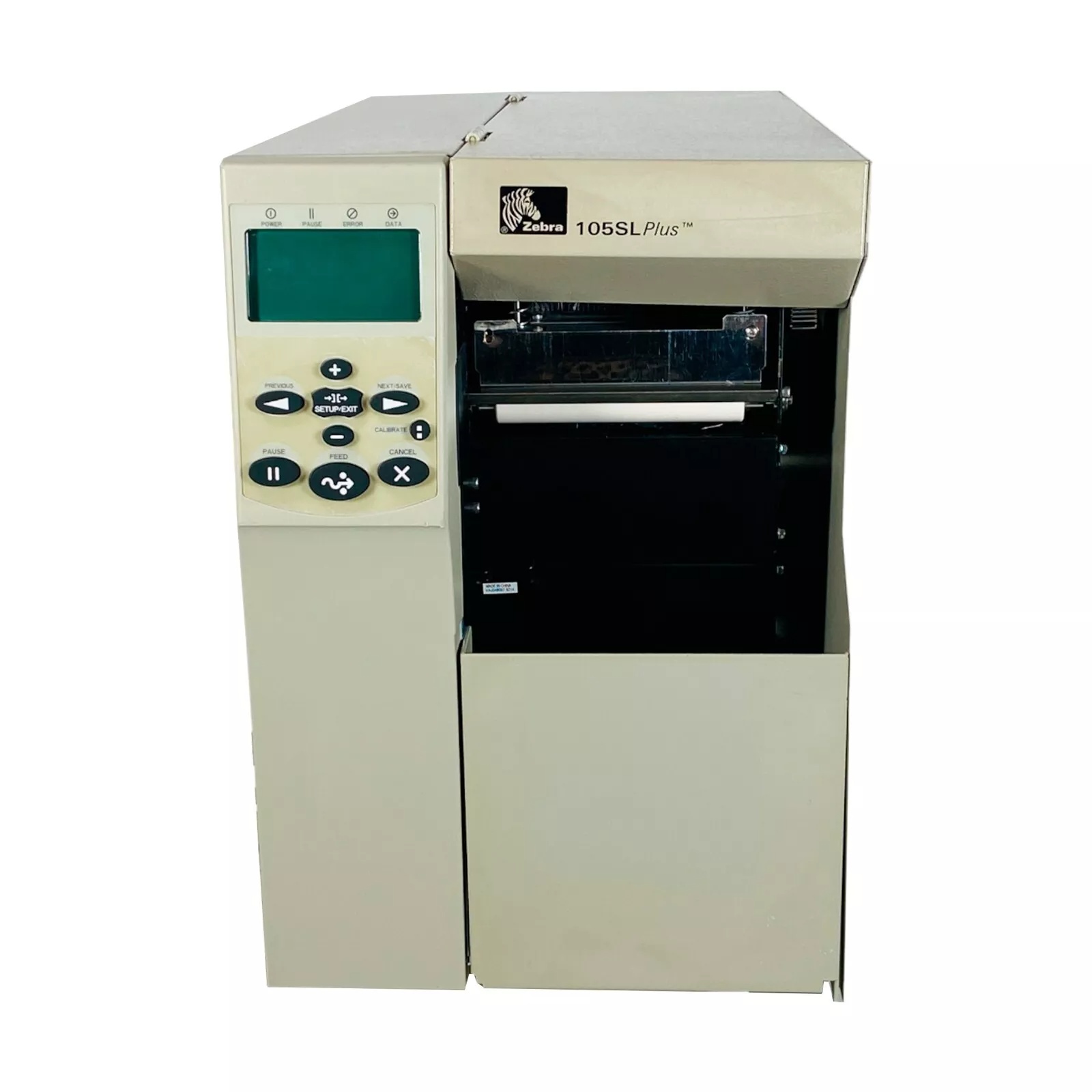 Zebra 105SL Plus 203 DPI Net Reel Industrial Thermal Transfer Label Printer