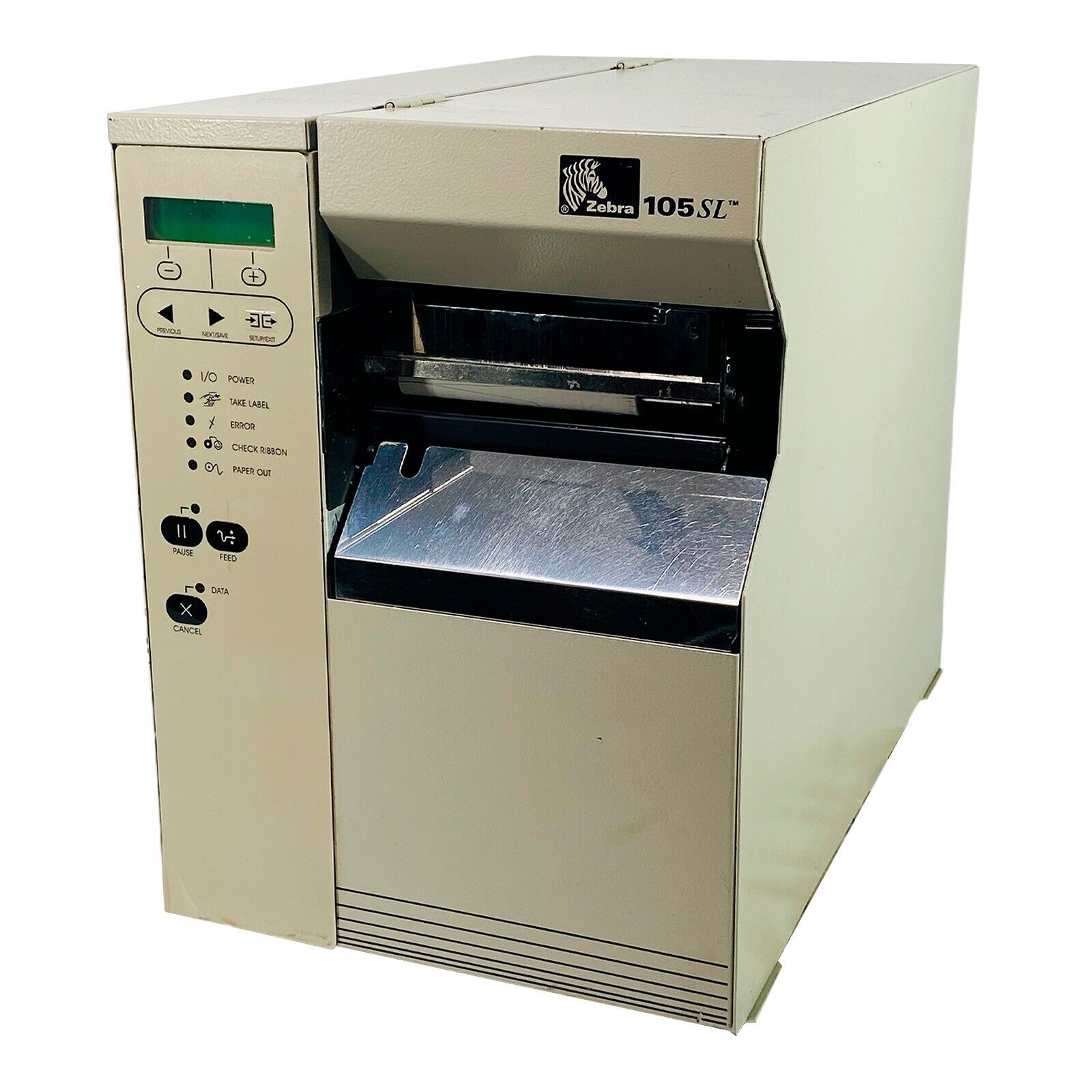 Zebra 105SL 203 DPI Net Serial Industrial Thermal Barcode Printer