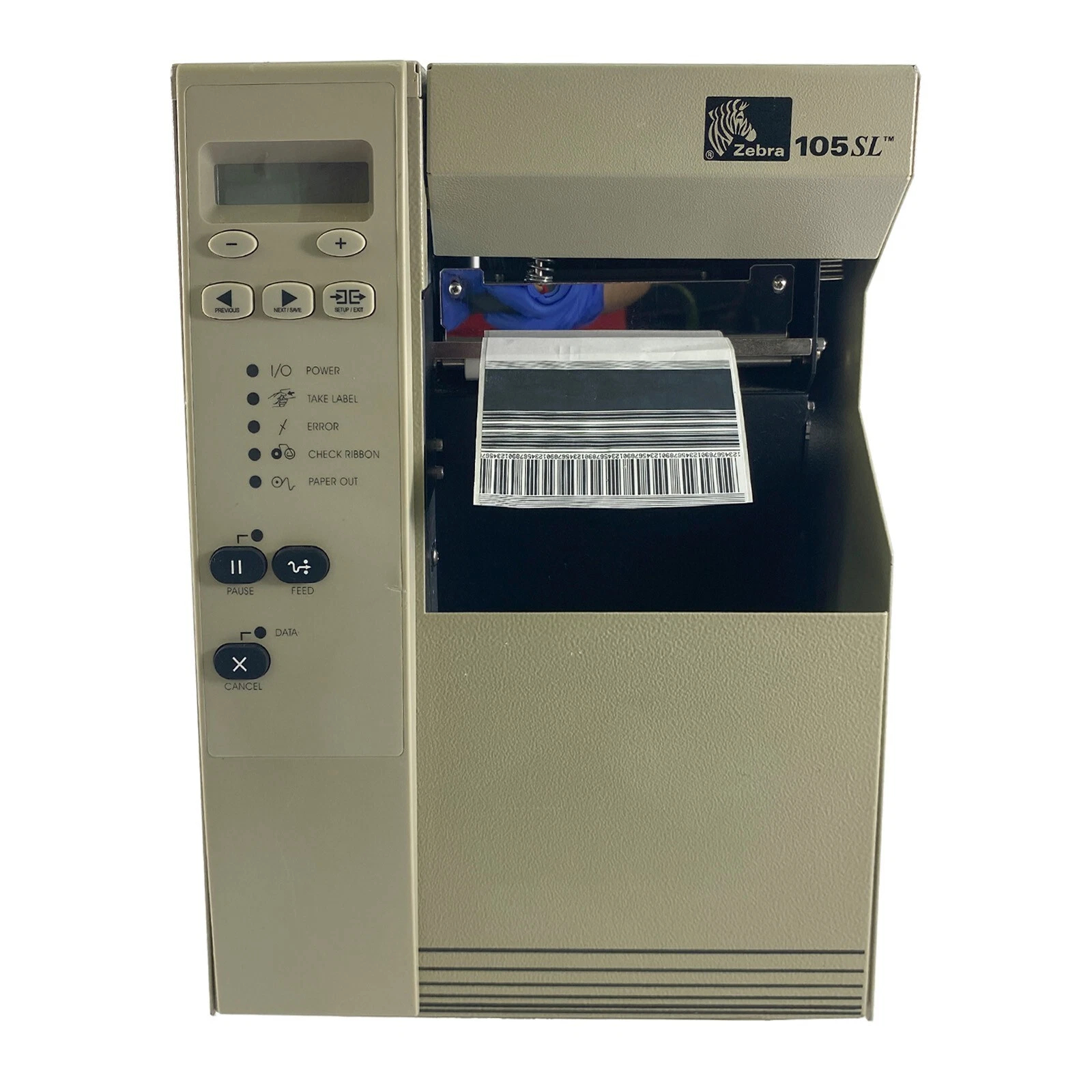 Zebra 105SL 203 DPI Serial Parallel Industrial Thermal Transfer Printer