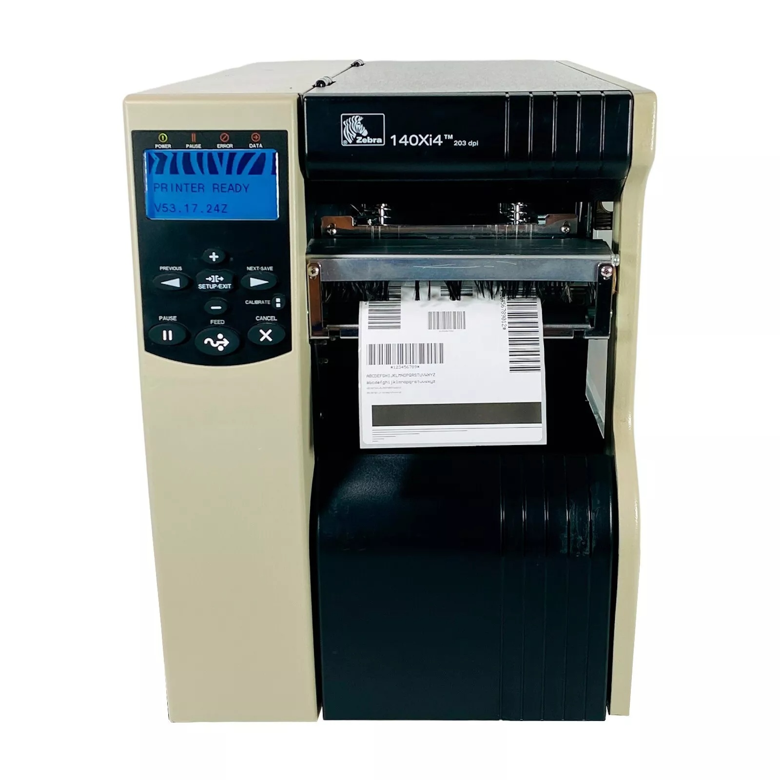 Zebra 140Xi4 203 DPI Cutter Net USB Industrial Thermal Transfer Label Printer