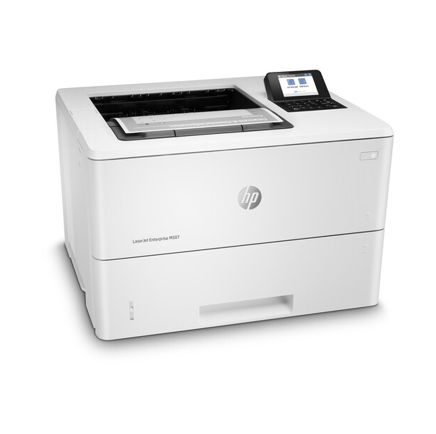 HP LaserJet Ent M507dn Duplex LCD Desktop Mono Laser Printer