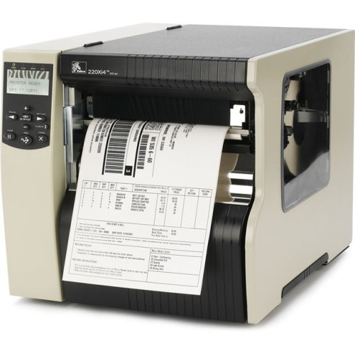 Zebra 220Xi4 300 DPI Net Serial Parallel Cutter Industrial Printer