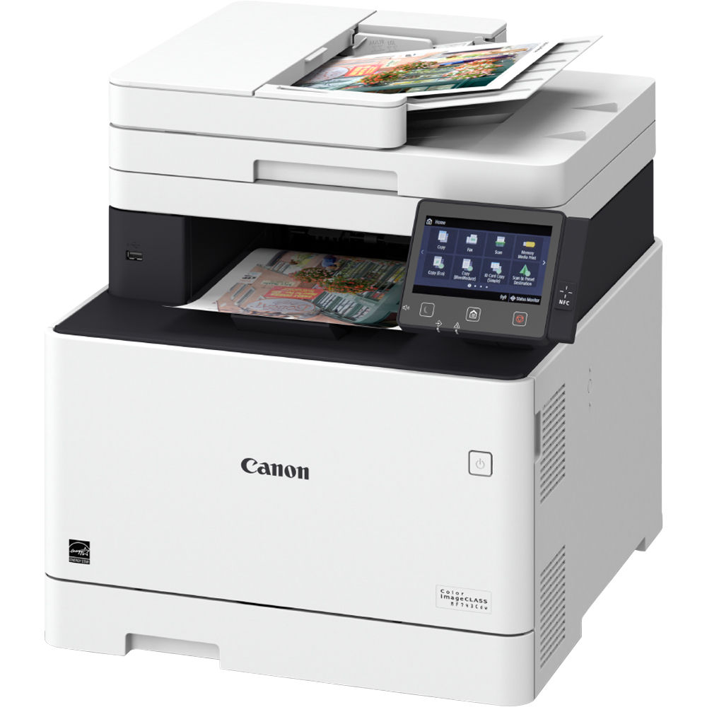 3101C011 Canon imageCLASS MF743Cdw USB Ethernet NFC Laser Printer