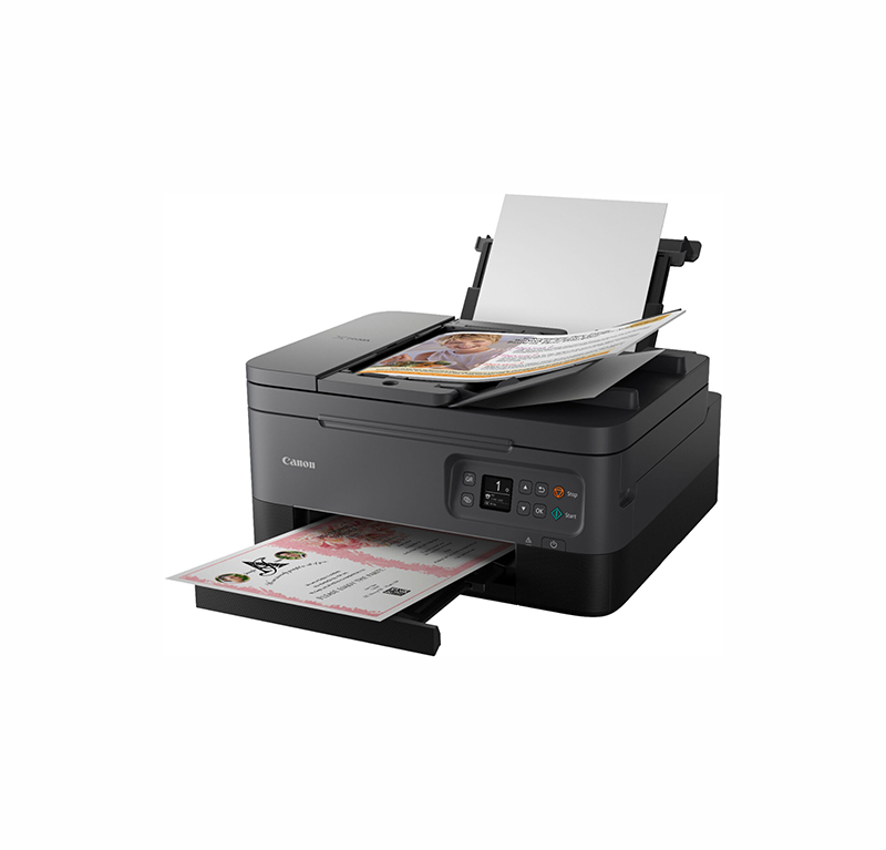 4460C052 Canon PIXMA TR7020a 13 ipm USB Wi-Fi Inkjet Printer
