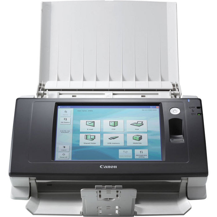 4574B002 Canon imageFORMULA ScanFront 300 Touchscreen Network Duplex Desktop Scanner NOB