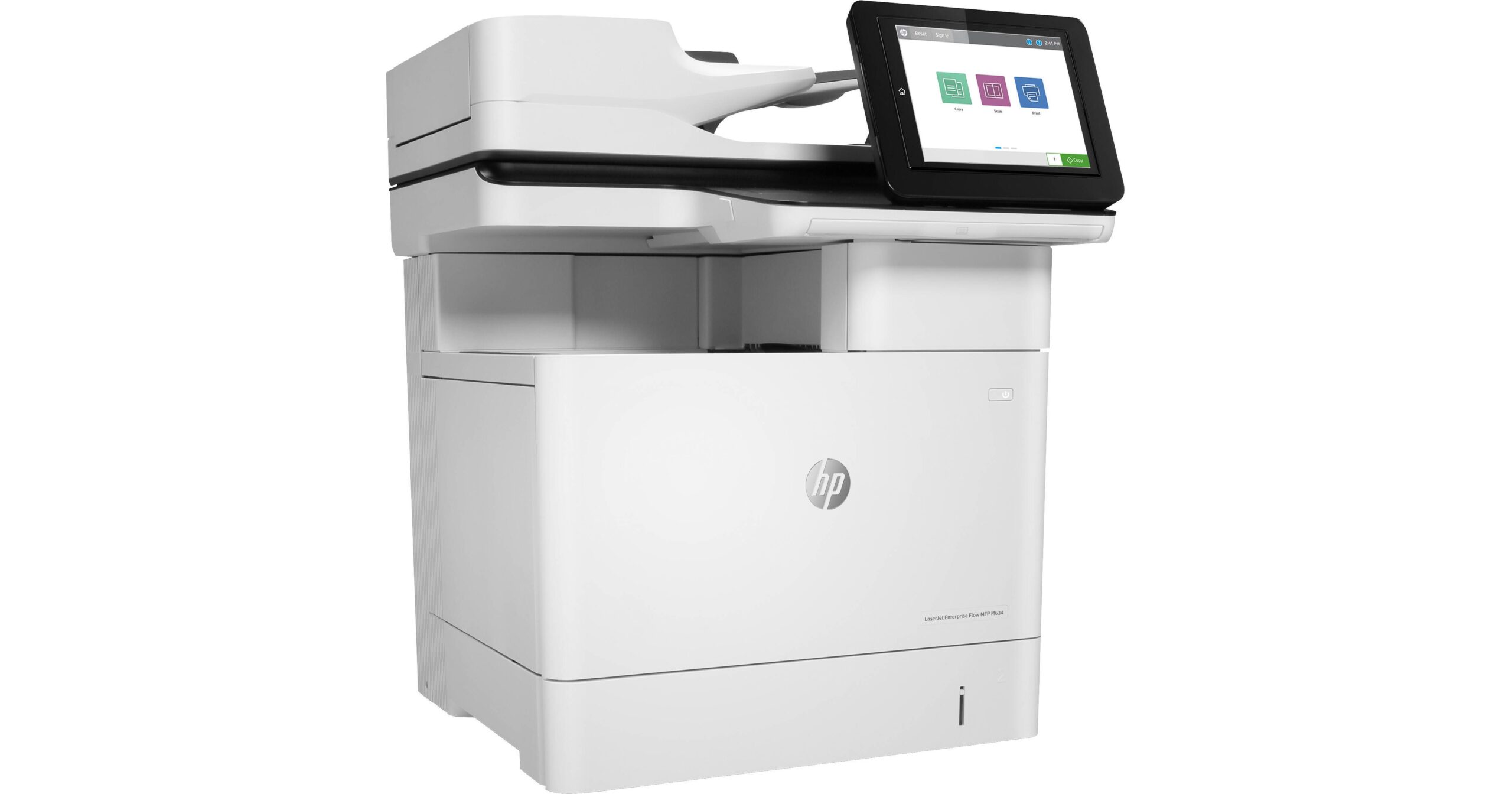 HP LaserJet Ent Flow MFP M634h USB Net Multifunction Laser Printer