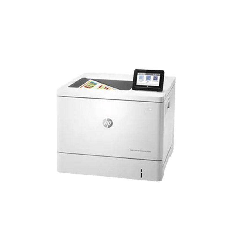 HP LaserJet Ent M555dn Duplex Touch LCD Desktop Color Laser Printer