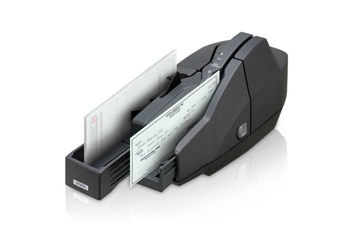 A41A266111 Epson CaptureOne TM-S1000 200 DPI 30 DPM Financial Check Scanner