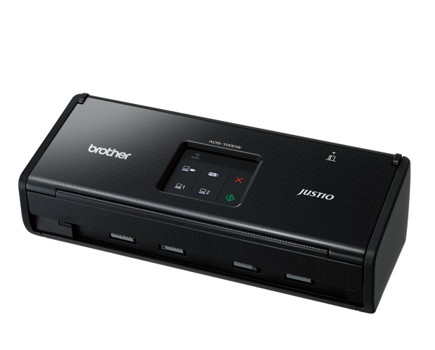ADS-1000W Brother 600 DPI 16 PPM USB Wi-Fi Duplex Compact Desktop Scanner NOB