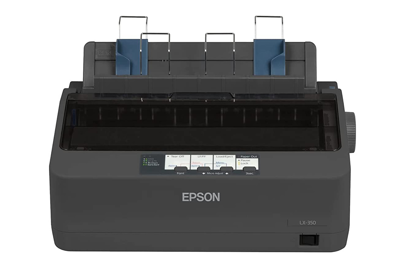 C11CC24001 Epson LX-350 10 CPI 9-Pin USB Serial Dot Matrix Printer