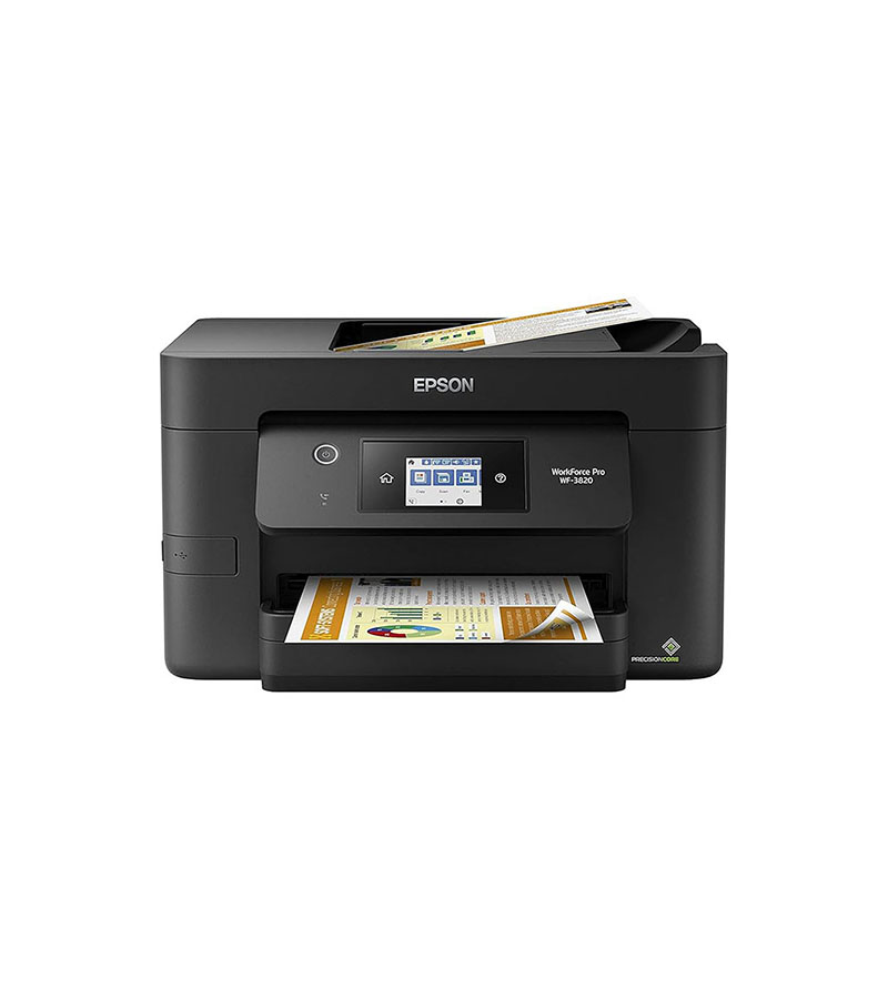C11CJ07201 Epson Workforce Pro WF-3820 USB Ethernet Inkjet Printer