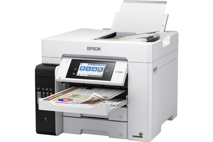 C11CJ30201 Epson EcoTank Pro ET-5800 Inkjet Inkjet Printer