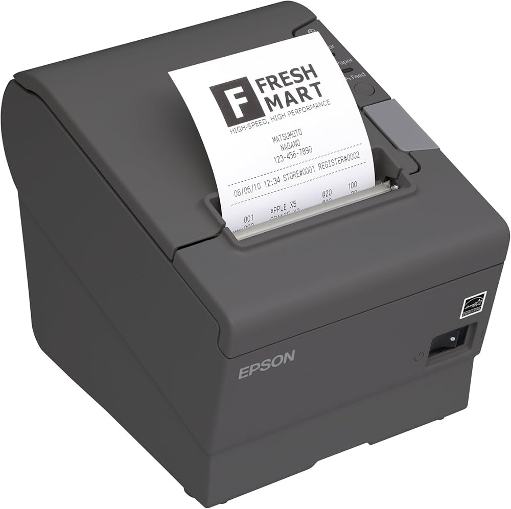 Epson TM-T88V USB Net Auto-Cutter Direct Thermal Receipt Printer