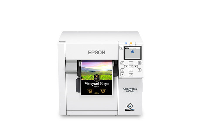 C31CK03A9991 Epson ColorWorks CW-C4000 3.94ips USB Label Printer