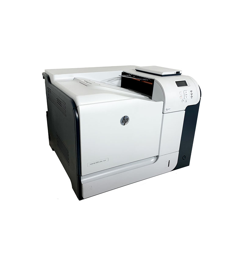 HP LaserJet Ent M551dn Touch LCD Desktop Color Laser Printer