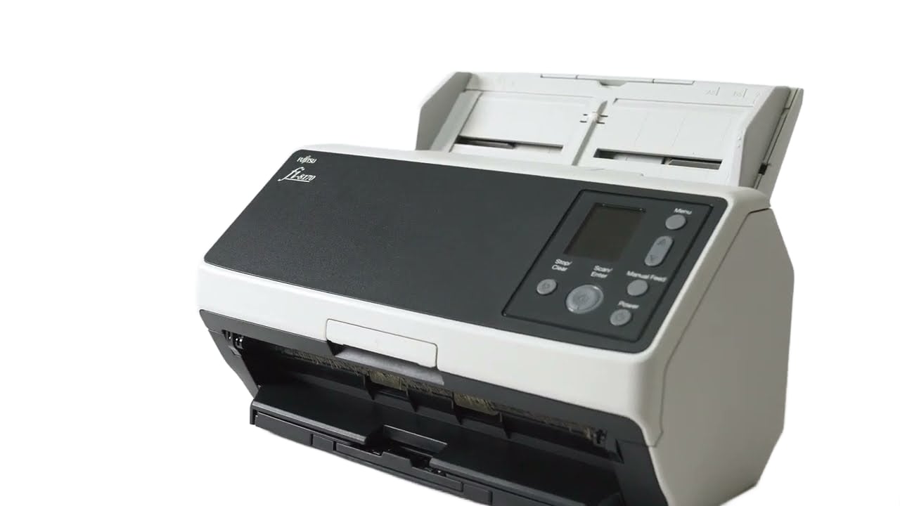 CG01000-303101 Fujitsu fi-8170 600 DPI 70 PPM Wired Ethernet Document Scanner