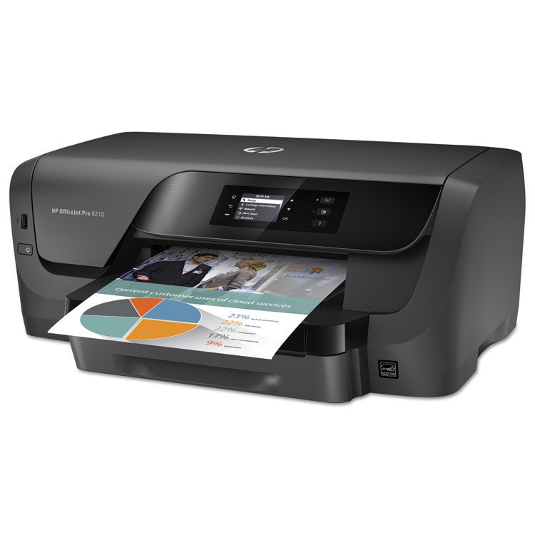 HP OfficeJet Pro 8210 USB Net Wireless Color Desktop Inkjet Printer