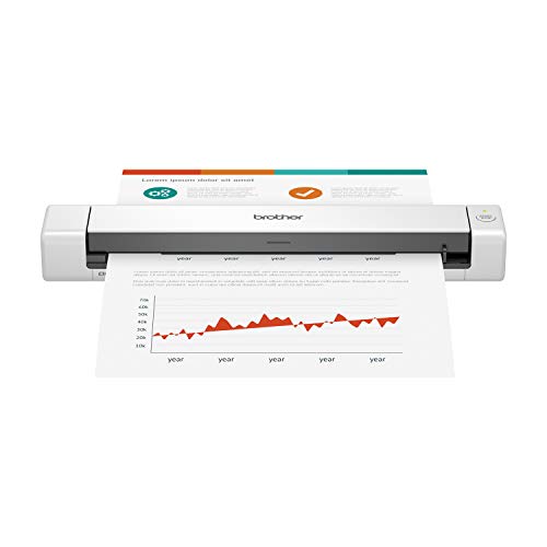 DS-640 Brother 600 DPI 16 PPM USB Portable Color Sheetfed Document Scanner