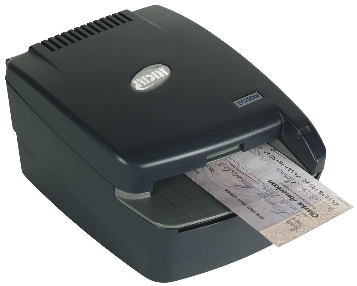 EC7011f RDM EC7000i Dual-Sided Check Scanner with Built-in Magnetic Strip Reader NOB