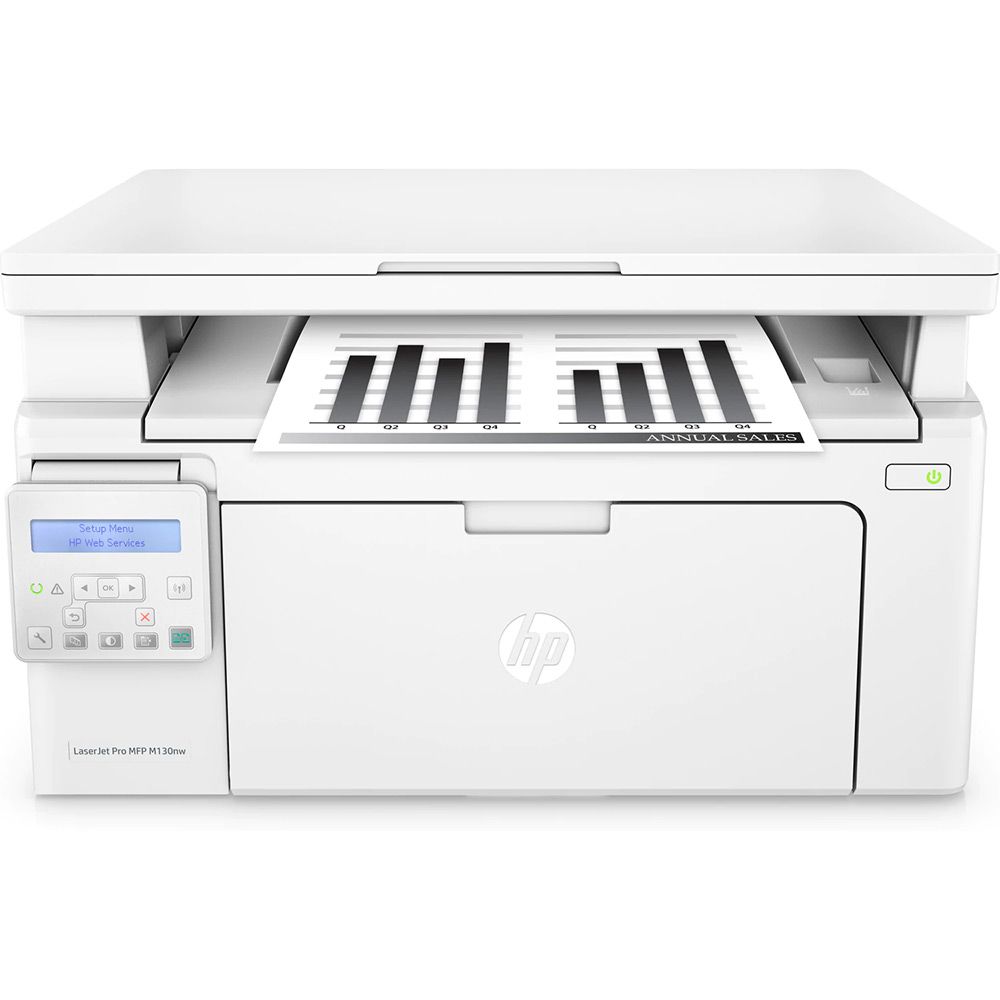 G3Q58A HP LaserJet Pro M130nw USB Ethernet Wi-Fi LCD Laser Printer