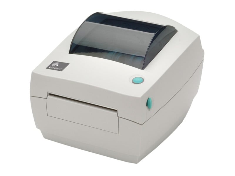 Zebra GC420t 203 DPI USB Serial Parallel Thermal Transfer Desktop Printer