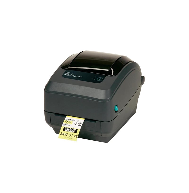 Zebra GK420d 203 DPI USB Ethernet Direct Thermal Desktop Barcode Printer