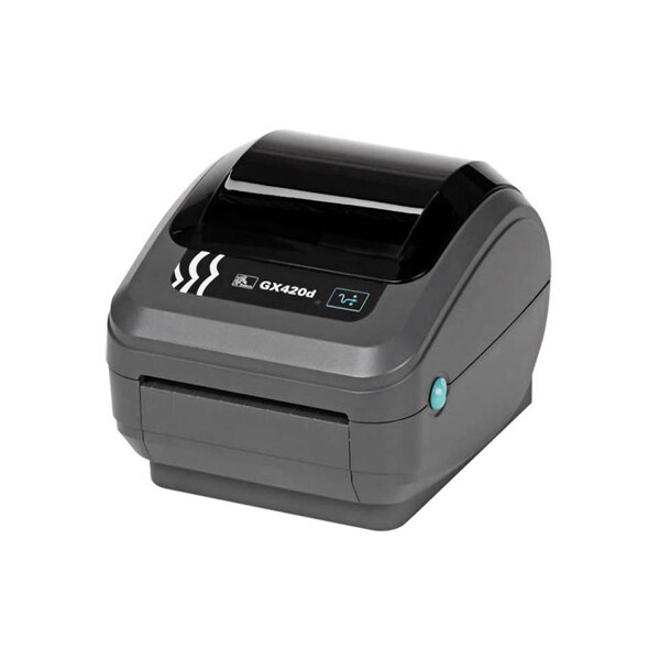 Zebra GX420d 203 DPI USB Net Serial LCD Display Direct Thermal Printer