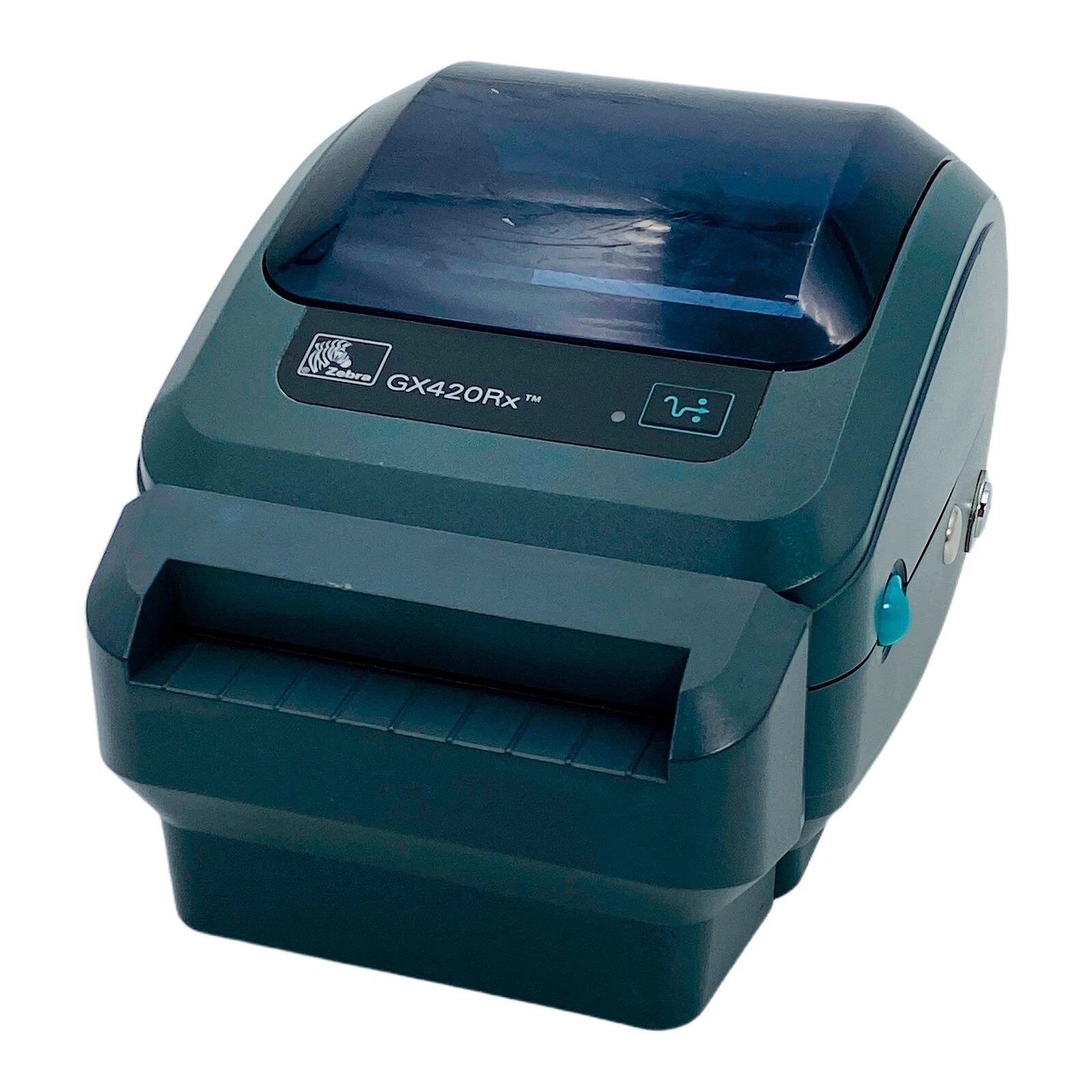 Zebra GX420d 203 DPI Cutter LAN USB Serial Direct Thermal Barcode Printer