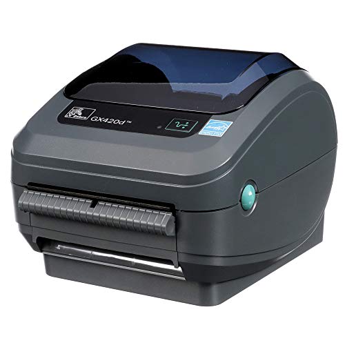 Zebra GX420d 203 DPI 8MB USB Desktop Direct Thermal Barcode Label Printer