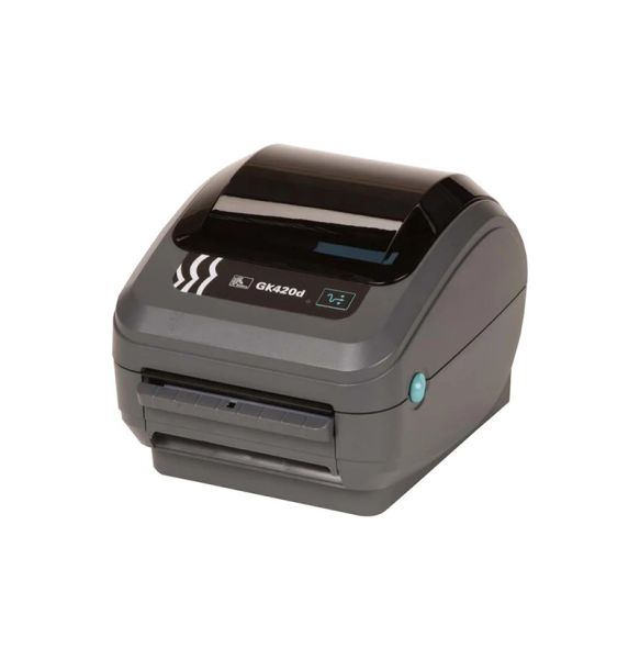Zebra GX420d 203 DPI Wi-Fi Cutter LCD Desktop Direct Thermal Barcode Printer