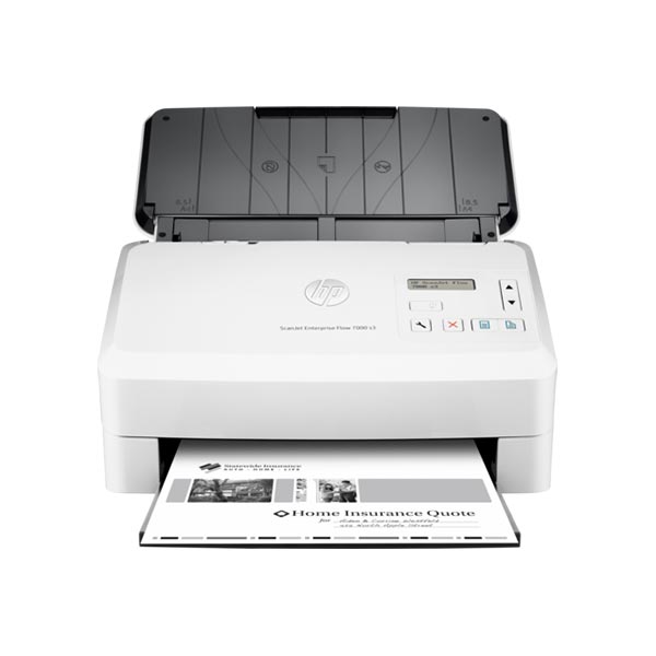 L2757A#BGJ HP ScanJet Enterprise Flow 7000 s3 600 DPI 75 PPM LCD Sheetfed Scanner