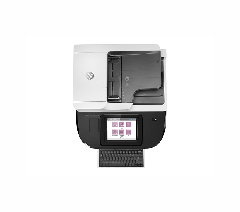 L2762A HP Digital Sender Flow 8500 fn2 100 PPM 10.4-Inch Touch Scanner