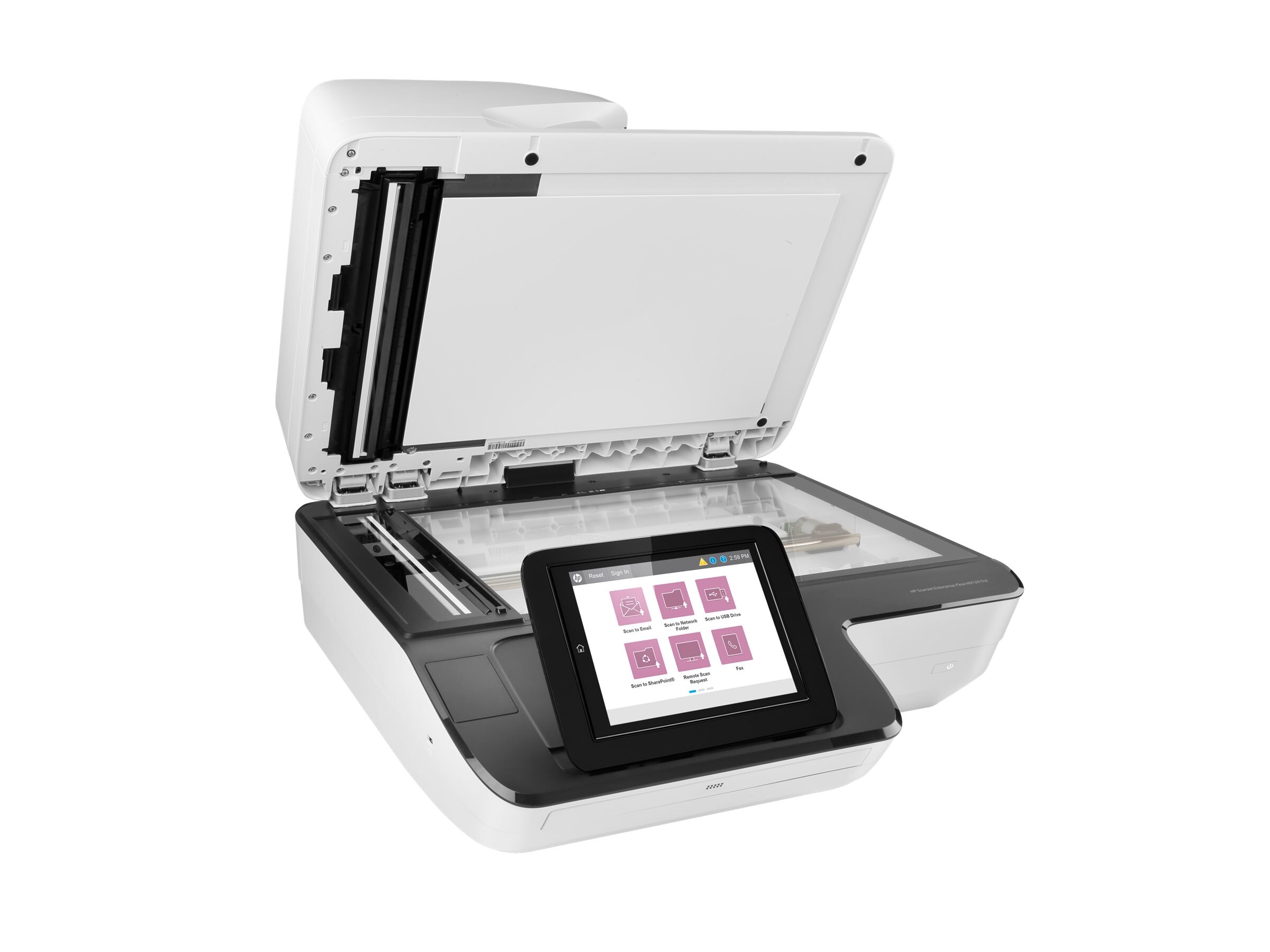 L2763A#BGJ HP ScanJet Enterprise Flow N9120 fn2 600 DPI 120 PPM USB LAN Flatbed Scanner
