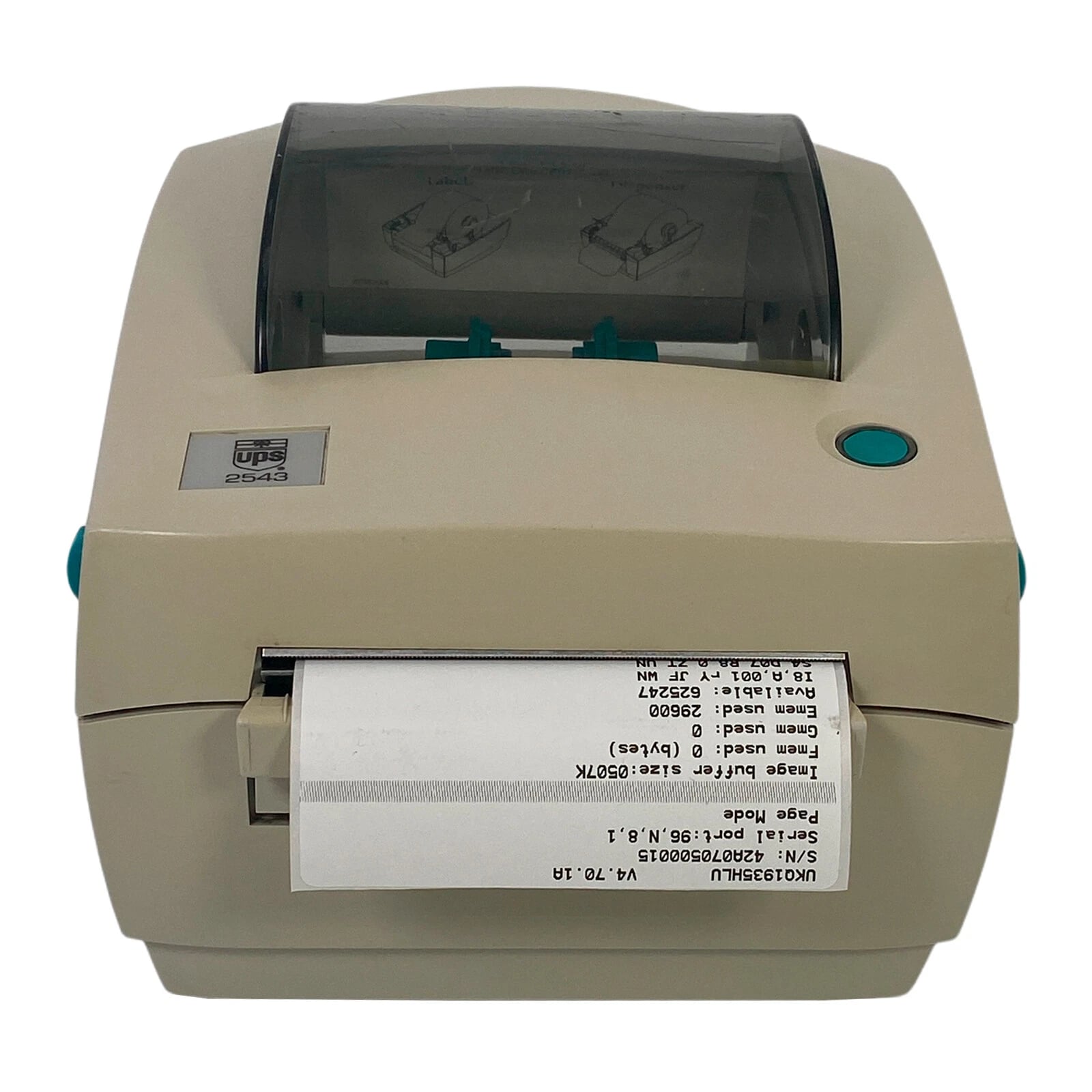 Zebra Eltron UPS PSAT 203 DPI Desktop Direct Thermal Barcode Label Printer