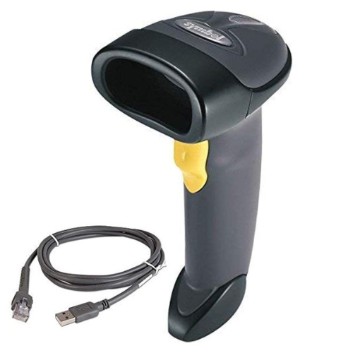 LS2208-SR20007NA Zebra LS2208 1D Laser Standard Range USB Handheld Barcode Scanner NOB