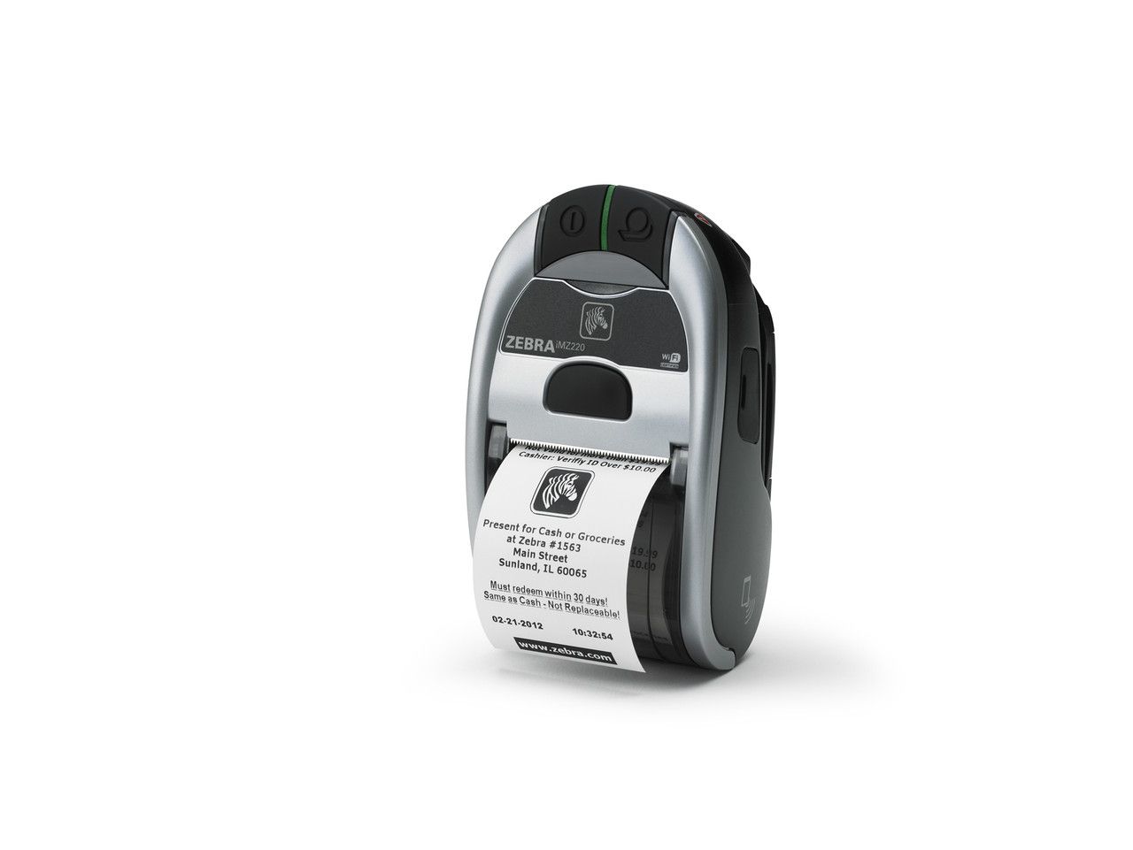 Zebra iMZ320 USB BT Direct Thermal Mobile Receipt Printer