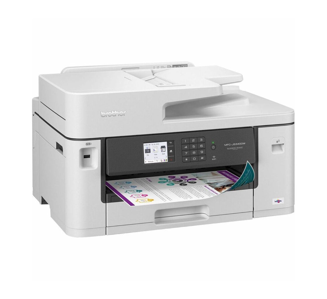 MFC-J5340DW Brother USB Ethernet Wi-Fi 2.7-inch Touch Inkjet Printer