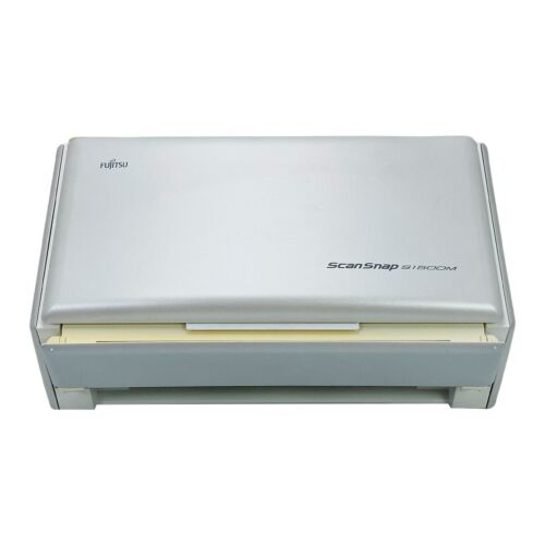 PA03586-B105 Fujitsu ScanSnap S1500M 600 DPI 27 PPM USB Duplex Mac Sheetfed Scanner NOB