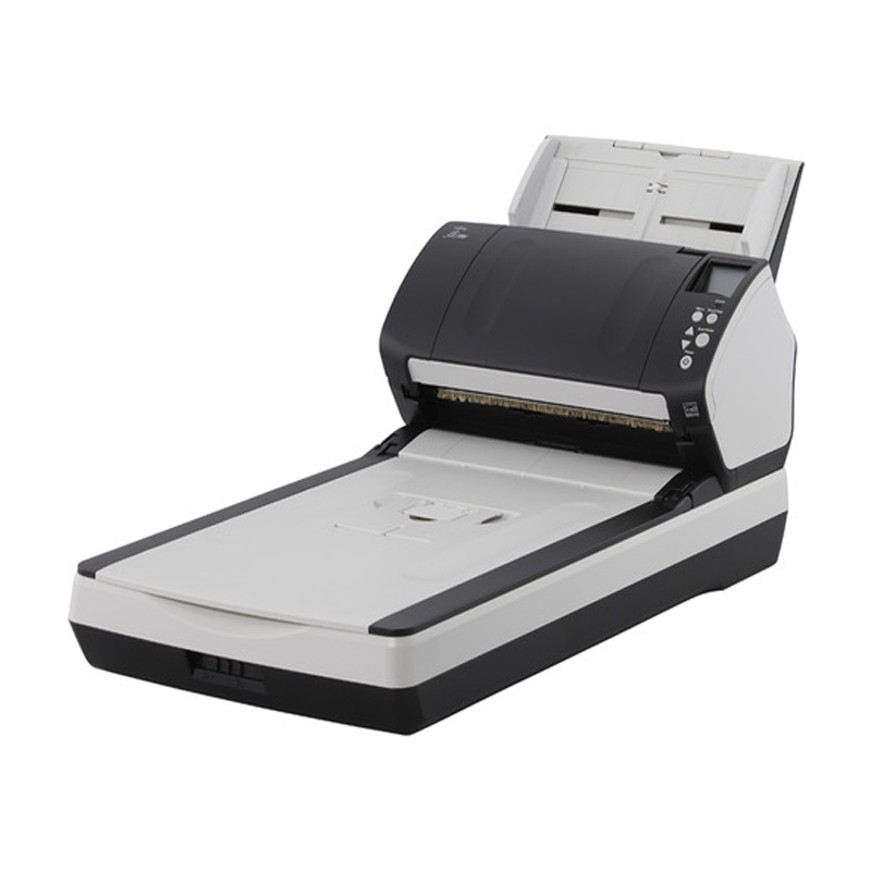 PA03670-B505 Ricoh fi-7280 600 DPI 80 PPM USB Duplex Color Flatbed Document Scanner NOB