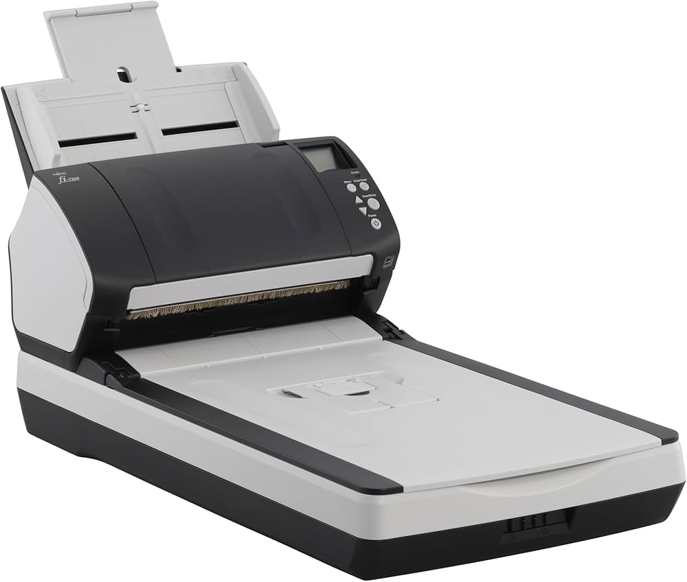 PA03670-B555 Fujitsu fi-7260 600 DPI 60 PPM USB Flatbed Desktop Document Scanner