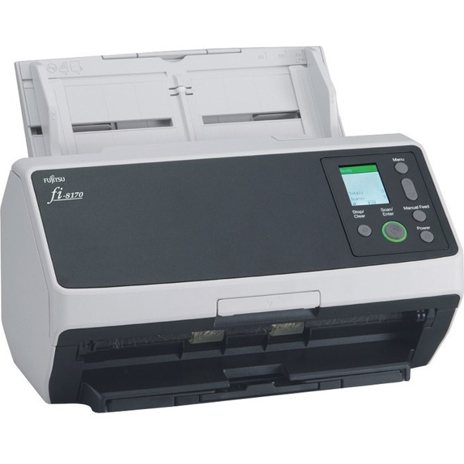 PA03810-B055 Ricoh fi-8170 Touchscreen USB Ethernet Network Duplex Sheet-Fed Document Scanner NOB