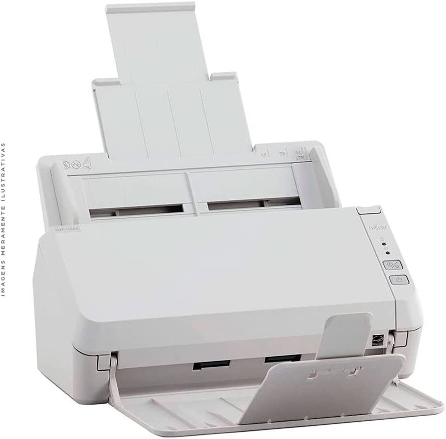 PA03811-B025 Fujitsu SP-1130N 600 DPI 30 PPM USB Ethernet Duplex Desktop Sheetfed Scanner