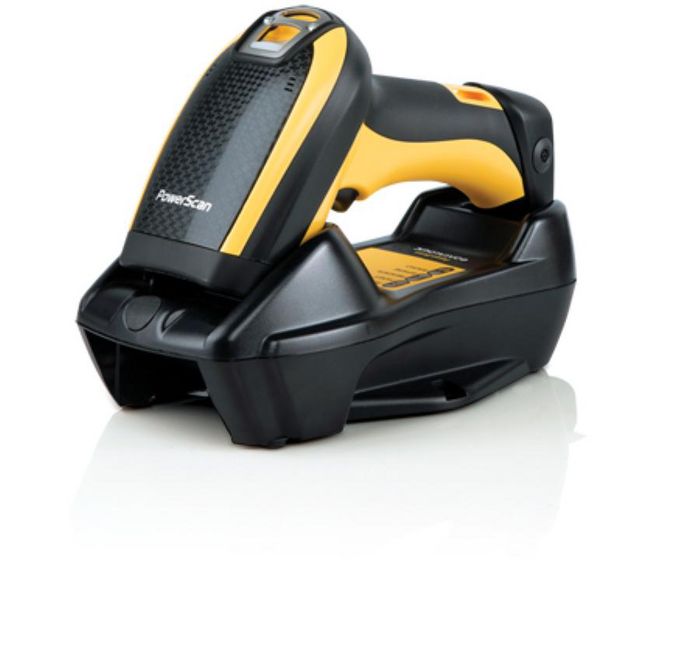 PM9100-910RB Datalogic PowerScan PM9100 1D Linear Imager 910MHz RF Cordless Industrial Scanner