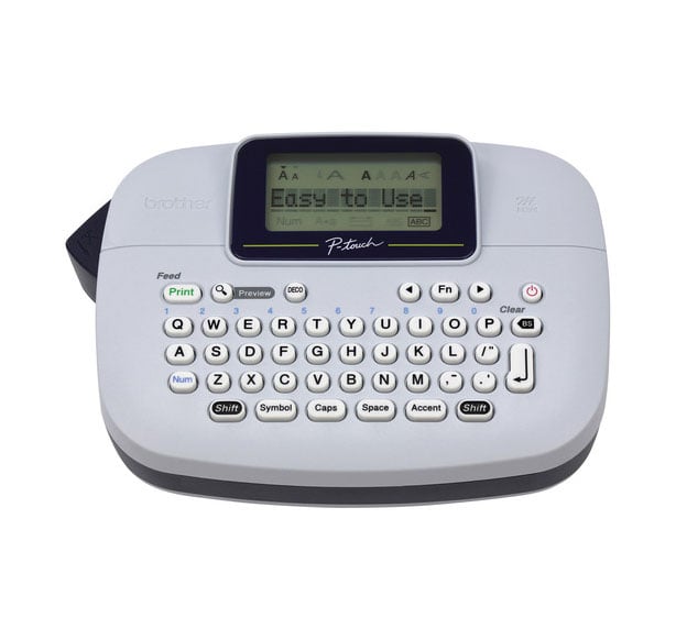 PT-M95 Brother P-Touch 230 DPI QWERTY keyboard LCD Label Printer